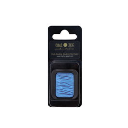 Finetec Pastilla de acuarela nacarada Azul Zafiro